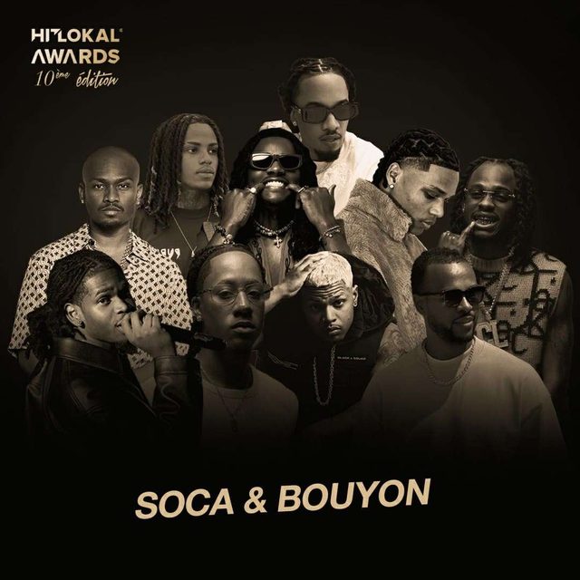 Nominés Soca et Bouyon